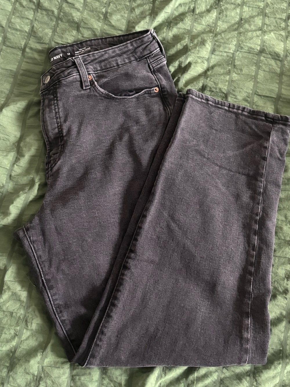 Black Old Navy High Rise Jeans